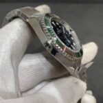 102A arf 40mm ,50th anos,16610LV ,caixa de aco ,bezel aluminio verde ,mostrador preto ,cal.SH3135,aco 904L (1)