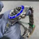 103 noob 41mm, AZUL V11,caixa aco inox ,bezel ceramica AZUL ,mostrador preto ,eta-a2836,aco 904L -11