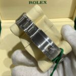 121D JVS Explorer II 42mm, caixa de aco ,bezel de aco,fundo preto,bracelete metal ,cal.3285, aco 316L (8)