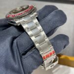 124S noob V10,40mm PEPSI, com bezel VR MK1 ,fundo preto,bracelete metal Oyster,eta-a2836 aco 904L (7)