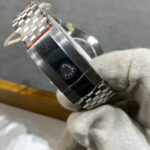130XB VSF 41mm datejust caixa aco bezel de LISO, mostrador azul ,bracelete OYSTER, aco 904L ,CLONE3235 (5)