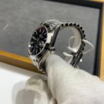 130XB VSF 41mm datejust caixa aco bezel de LISO, mostrador azul ,bracelete OYSTER, aco 904L ,CLONE3235 (6)