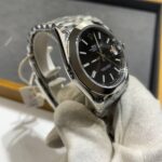 130XB VSF 41mm datejust caixa aco bezel de LISO, mostrador azul ,bracelete OYSTER, aco 904L ,CLONE3235 (7)
