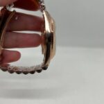 133AU Custom CAIXA PESADA 40mm daydate,caixa de ROSE, mostrador CAFE com palito, bracelete presidente cor ROSE , eta 2836 (4)