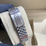 137AB GMF 41mm, datejust 2022, caixa d aco, mostrador CINZA, bracelete Jubilee, clone 3235 (2)
