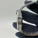 35D zf 15500 41mm caixa de aco, mostrador PRETO, bracelete metal, cal (3)