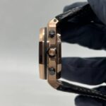 5A JF the Brick chrono rose gold pulseira de couro (4)