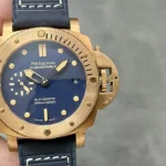 76ZB Pam1074 bronze 42mm dial blue VSF (4)