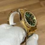 92F King 4130 OURO,,bezel DOURADO,dial VERDE,cal.a4130 ultra fina todo funcional ,aco 904L-4