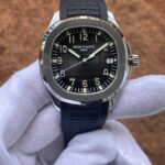 176A 3kf,40mm,aquanaut,caixa de aco, mostrador CINZA, borracha preta , clone cal.324 movimento (6)